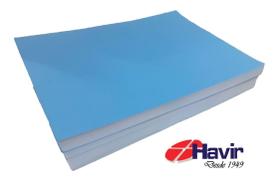 Papel Havir Sublimatico Sublimação A4 fundo azul 100 folhas 90 gramas