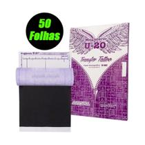 Papel Hectografico Decalque Tatuagem 50 Folhas - HARDCOPY