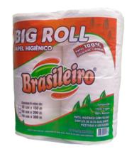 Papel Hig 100% Celulose Big Roll br 8x200 - Brasileiro