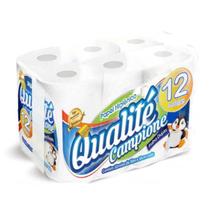 Papel Hig. Branco F. Dupla 30M C/12 Qualite