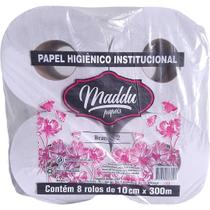 Papel hig. maddu rolao 8x300m branco 2