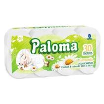 Papel hig. paloma perfum camomila c/8 ro