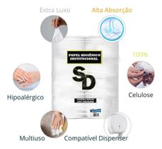 Papel Higiênico 100% Celulose 8 Rolos