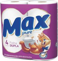 Papel Higienico 4 Rolos Max Pure
