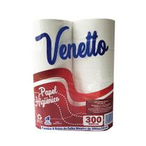 Papel Higiênico 8x300m 100% Celulose - Venetto