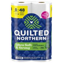 Papel higiênico acolchoado Northern Ultra Soft & Strong 8 rolos