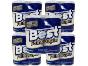 Papel Higiênico Best Folha Dupla 05 Pct C/4 Rolos Kit