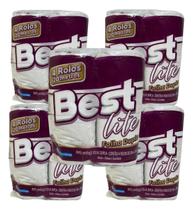 Papel Higiênico Best Lite Folha Dupla 05 Pct C/4 Rolos Kit