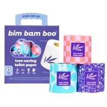 Papel Higiênico Bim Bam Boo Bamboo 2 Camadas 8 Rolos Papel Higiênico Bim Bam Boo Bamboo 2 Camadas 8 Rolos