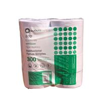 Papel higienico branco 8x300 - quality