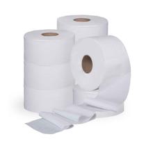 Papel Higiênico Branco Institucional Simples 8 Rolos 300m