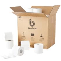 Papel Higiênico Bumboo Bamboo Pacote com 48 Rolos 3 Camadas 300 Folhas Papel Higiênico Bumboo Bamboo Pacote com 48 Rolos 3 Camadas 300 Folhas