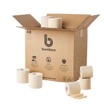Papel Higiênico Bumboo Bamboo Pacote com 48 Rolos 3 Camadas 300 Folhas Papel Higiênico Bumboo Bamboo Pacote com 48 Rolos 3 Camadas 300 Folhas