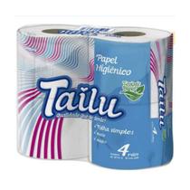 Papel Higiênico C/4 Rolos de 30m Folha Simples Tailu Papel Higiênico C/4 Rolos de 30m Folha Simples Tailu