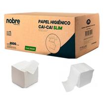Papel Higiênico Cai-Cai 10x20cm Caixa 8000 Folhas - Nobre