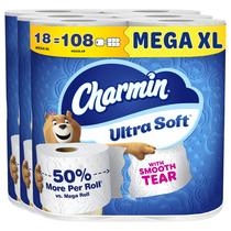 Papel Higiênico Charmin Ultra Macio 18 Rolos Mega XL