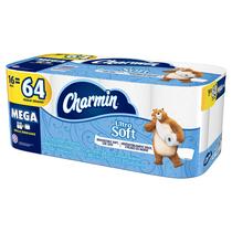 Papel higiênico Charmin Ultra Soft 16 Mega Rolls (pacote com 16)