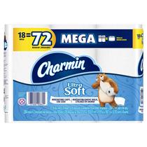 Papel higiênico Charmin Ultra Soft 18 Mega Rolls Papel higiênico Charmin Ultra Soft 18 Mega Rolls