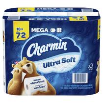 Papel higiênico Charmin Ultra Soft 18 rolos mega 244 folhas