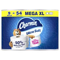 Papel higiênico Charmin Ultra Soft 9 rolos Mega XL 2 folhas