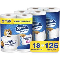 Papel higiênico Charmin Ultra Soft Cushiony Touch 18 Mega XL