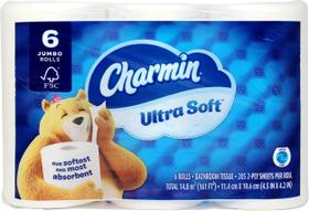 Papel higiênico Charmin Ultra Soft Jumbo Rolls Septic Safe