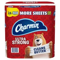 Papel higiênico Charmin Ultra Strong 24 rolos mega Papel higiênico Charmin Ultra Strong 24 rolos mega