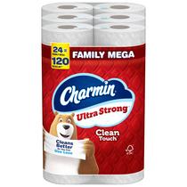 Papel higiênico Charmin Ultra Strong Clean Touch 24 Mega Rolls