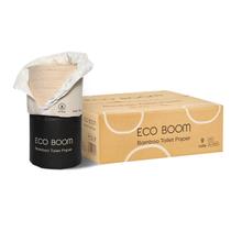 Papel higiênico ECO BOOM 100% bambu, 3 camadas, 9 rolos, 360 folhas