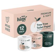 Papel higiênico ECOHINY Premium Soft Bamboo 12 Mega Rolls 3Ply
