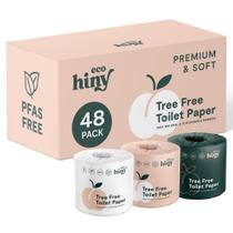 Papel higiênico ECOHINY Premium Soft Bamboo 48 Mega Rolls 3Ply