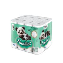 Papel Higiênico Familiar Folha Simples 30m 16 Rolos