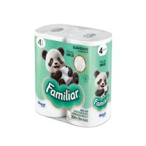 Papel Higiênico Familiar Folha Simples 30m 4 Rolos Papel Higiênico Familiar Folha Simples 30m 4 Rolos