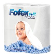 Papel Higienico Fofex Soft 30M 4Und - Floral