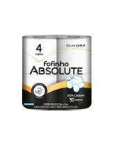 Papel higiênico fofinho absolute folha dupla c/4