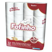 Papel Higienico Fofinho Fd 30m 32rl