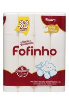 Papel Higiênico Fofinho Folha Dupla 30 Mts Neutro 32 Rolos Papel Higiênico Fofinho Folha Dupla 30 Mts Neutro 32 Rolos