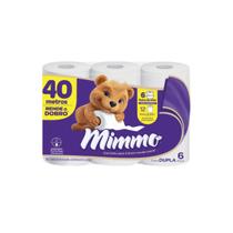 Papel Higiênico Folha Dupla 40m Mimmo
