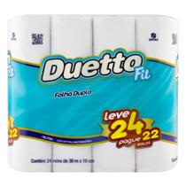Papel Higienico Folha Dupla Duetto 30m 24 un