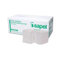 Papel Higiênico Folha Dupla Interfolhado CX c/ 8000 Folhas Isapel
