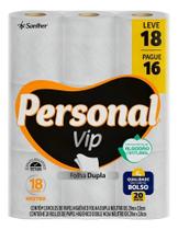 Papel Higiênico Folha Dupla Neutro Personal Vip 20m Papel Higiênico Folha Dupla Neutro Personal Vip 20m