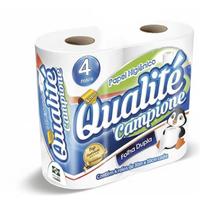 Papel Higienico Folha Dupla Qualite 30 cm Com 04 Unidades Campione Papel Higienico Folha Dupla Qualite 30 cm Com 04 Unidades Campione