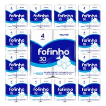 Papel Higiênico Folha Simples C/64 Rolos 30m cada Fofinho