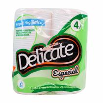 Papel Higiênico Folha Simples Delicate 64 Unidades