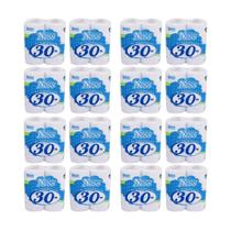 Papel Higiênico Folha Simples Ness 16 pacotes com 4 rolos de 30 metros