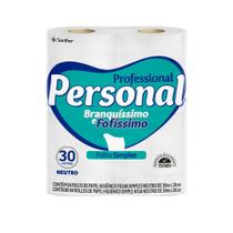 Papel Higiênico Folha Simples Personal com 4 rolos de 30 metros