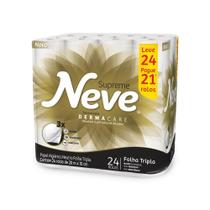 Papel Higiênico Folha Tripla Leve 24 Pague 21 Neve Papel Higiênico Folha Tripla Leve 24 Pague 21 Neve