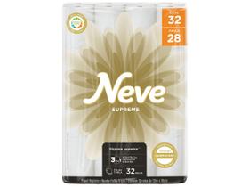Papel Higiênico Folha Tripla Neve Supreme 32 Rolos
