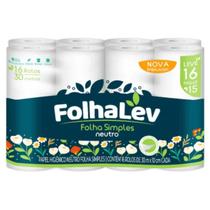 Papel higienico Folhalev f.simples Leve 16 Pague 15