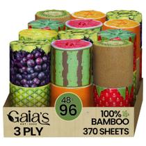 Papel higiênico GAIA'S Gaias Premium Soft Fruit TP Organic Bamboo